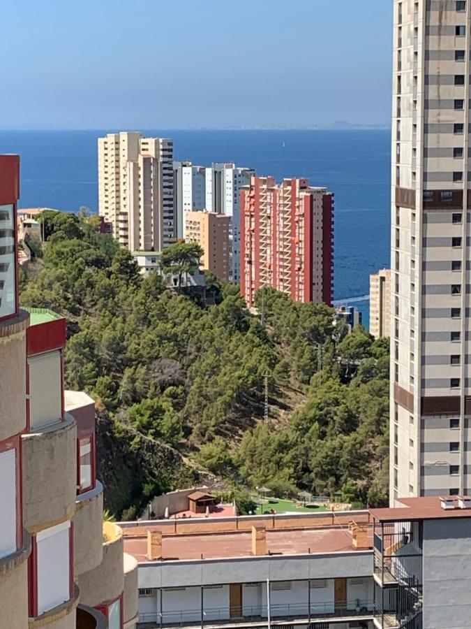 Апартаменти З Чудовим Видом,600 М Пляж Леванте Венідорм Benidorm Eksteriør billede