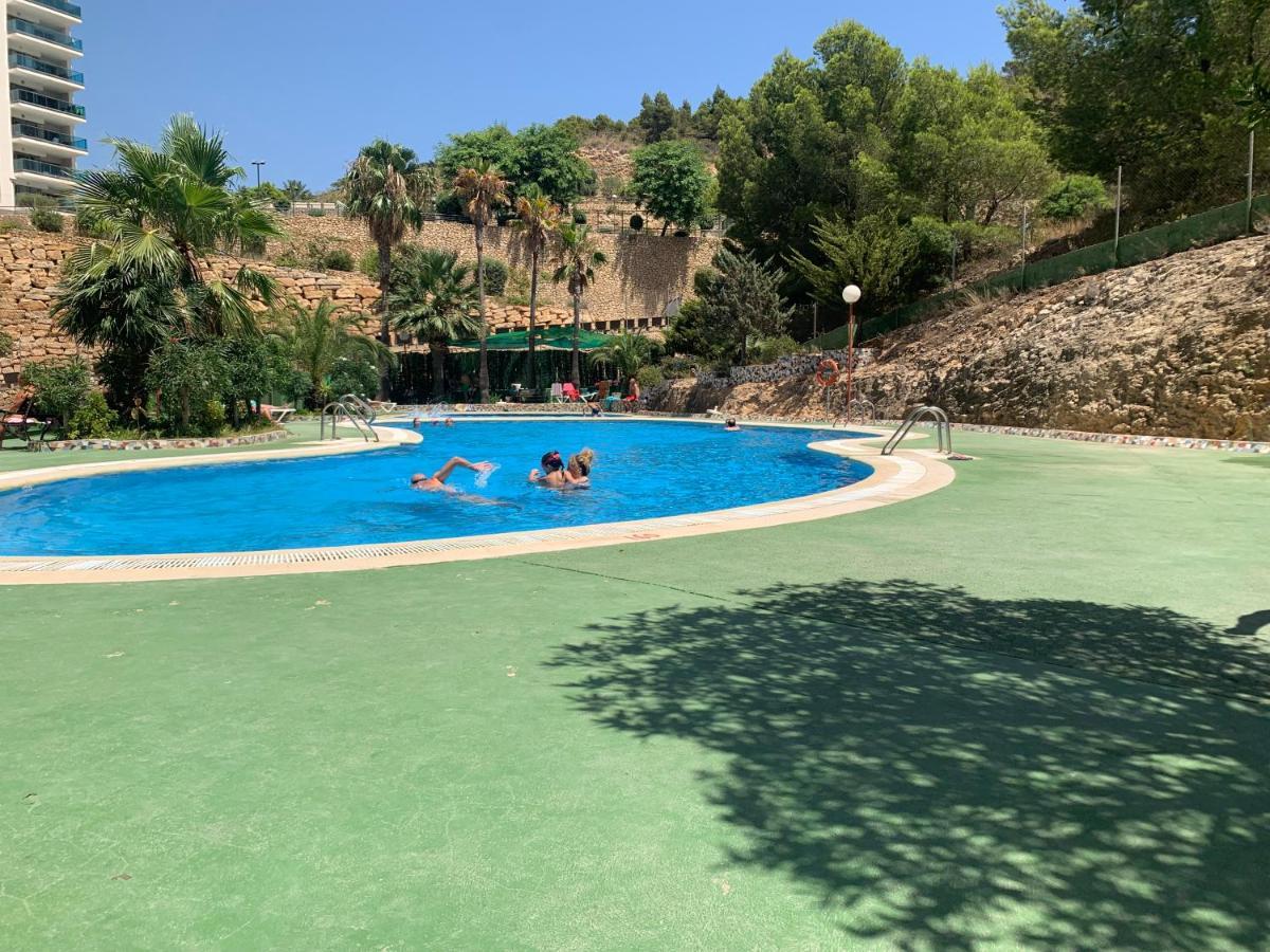Апартаменти З Чудовим Видом,600 М Пляж Леванте Венідорм Benidorm Eksteriør billede