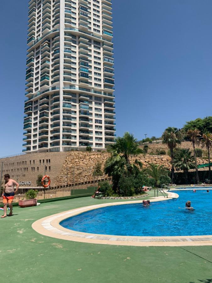 Апартаменти З Чудовим Видом,600 М Пляж Леванте Венідорм Benidorm Eksteriør billede